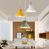 Nordic Macaron Metal 1-Light Pendant Fixture