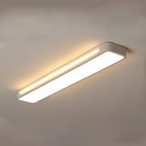 Nordic Minimalist Long LED Flush-Mount Ceiling Light — Sleek, Modern Ceiling Fixture