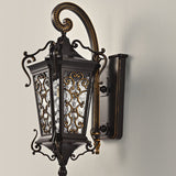 European Palace Outdoor Waterproof 1-Light Wall Sconce Lamp – Elegant Exterior Lighting