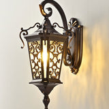 European Palace Outdoor Waterproof 1-Light Wall Sconce Lamp – Elegant Exterior Lighting