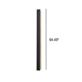 Retro Outdoor LED Wall Sconce Lamp - Waterproof Rectangular Strip Light