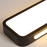 Nordic Minimalist Long LED Flush-Mount Ceiling Light — Sleek, Modern Ceiling Fixture