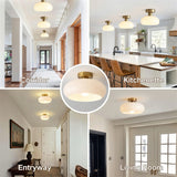 Vintage-Inspired Mid-Century Modern Ceiling Fixture
