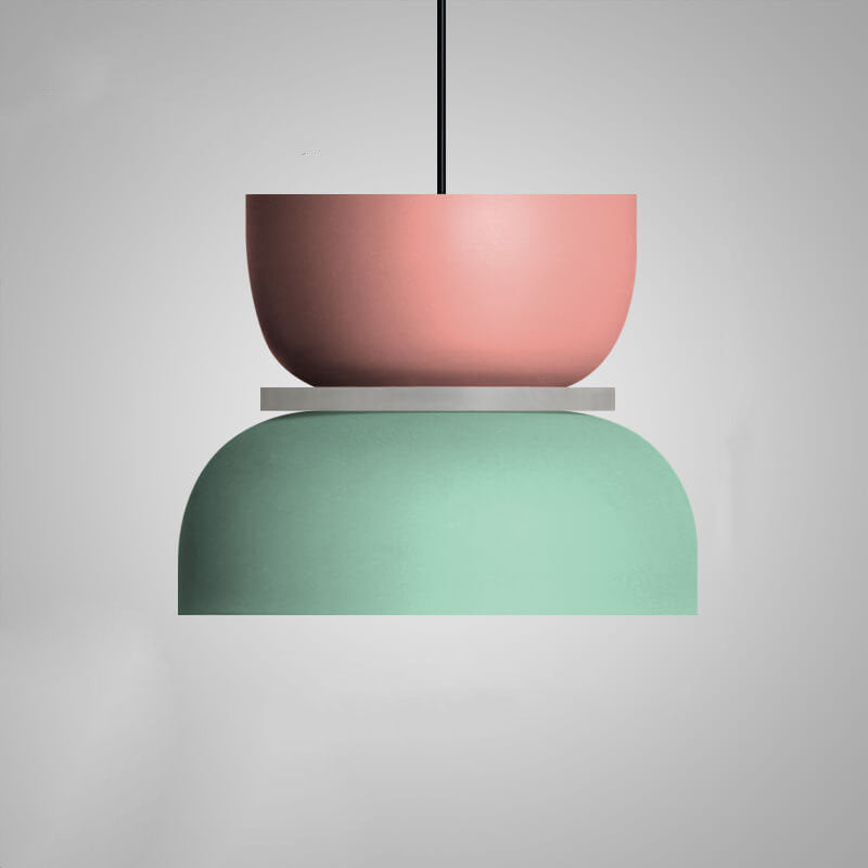 Nordic Colorful Macaron 1-Light LED Pendant Lamp