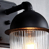 Modern Minimalist Nut-Shape Outdoor Wall Sconce - Waterproof Aluminum & Glass, 1-Light Garden Lamp