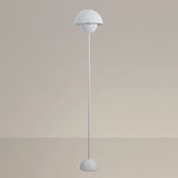 Contemporary Scandinavian Iron Floor Lamp with Mushroom Lampshade – Modern Standing Light for Living Room