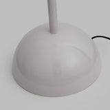 Contemporary Scandinavian Iron Floor Lamp with Mushroom Lampshade – Modern Standing Light for Living Room