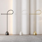 Sleek Modern Minimalist Carbon Steel Freestanding Hall Tree for Living Room & Bedroom