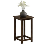 Nan Bamboo Square Console Table — 1/2-Tier, Traditional Chinese Design, Ideal for Living Room