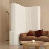 Sleek Contemporary Rectangular Kraft Paper Room Divider - Extendable & Waterproof for Living Room