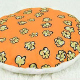 Contemporary Cylindrical Popcorn Bucket Pet Bed in Crystal Velvet and Arctic Velvet – Detachable Cat Bed for Bedroom