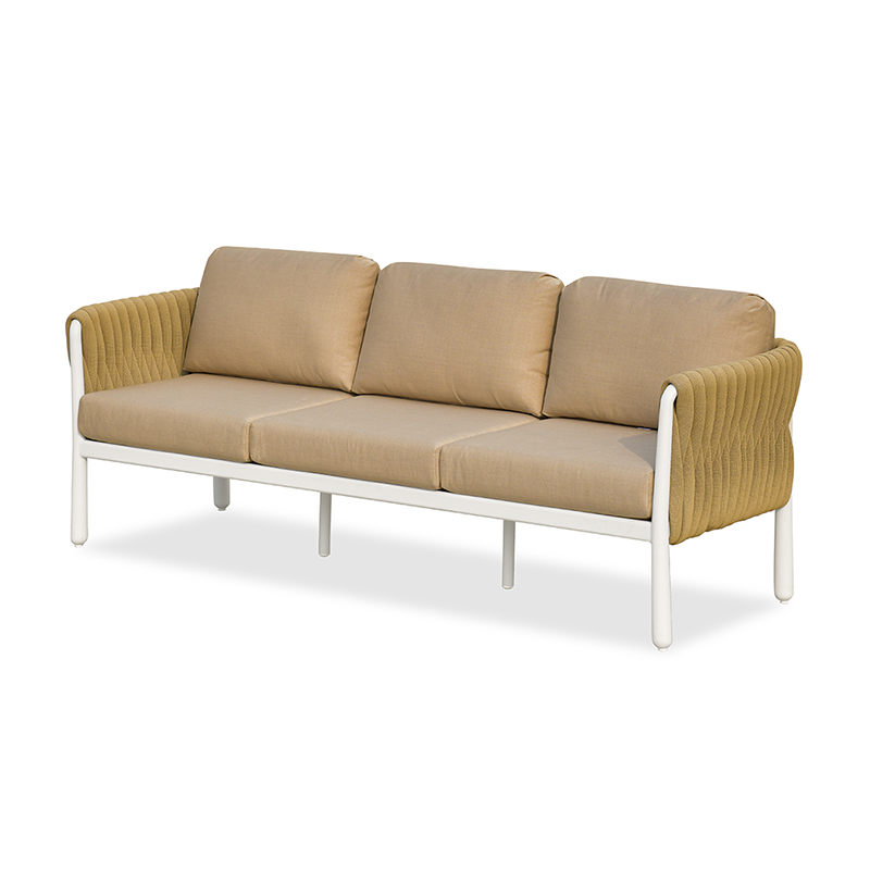 Stylish Modern Outdoor Rope Sofa – 1/2/3-Seater for Balcony & Patio