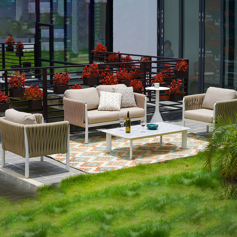 Stylish Modern Outdoor Rope Sofa – 1/2/3-Seater for Balcony & Patio
