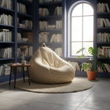 Elegant Modern Minimalist Curved Fabric EPS Sofa Backrest for Living Room