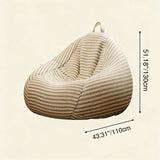 Elegant Modern Minimalist Curved Fabric EPS Sofa Backrest for Living Room