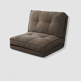 Modern Scandinavian Corduroy & Cotton Foldable Sofa with Backrest – Stylish Lounge Couch for Living Room & Bedroom