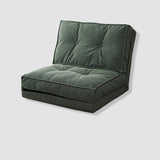 Modern Scandinavian Corduroy & Cotton Foldable Sofa with Backrest – Stylish Lounge Couch for Living Room & Bedroom