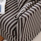 Birch-Frame Removable-Cover Sofa - Elegant French-Style 3/4-Seater Living Room Accent Chair