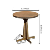 Traditional Farmhouse Outdoor Coffee Table – Foldable Solid Wood & Plywood, 1-Tier, Round-Rectangular, For Outdoor Use
