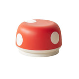 Contemporary Kids Mushroom-Shape Stool – Round, Low, Stackable, PP Plastic for Entryways, Living Rooms, and Bedrooms