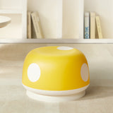 Contemporary Kids Mushroom-Shape Stool – Round, Low, Stackable, PP Plastic for Entryways, Living Rooms, and Bedrooms