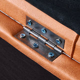 Contemporary Scandinavian Fabric-and-Wood Storage Bench, Rectangular, Backless, for Entryway