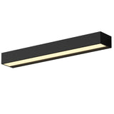 Sleek Modern Minimalist Aluminum & Glass Rectangular LED Outdoor Wall Sconce for Patio