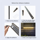 Modern Minimalist Solar LED Wall Sconce – Waterproof Aluminum Strip, Tempered Glass Wall Washer for Outdoor Patio