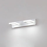 Modern Minimalist LED Vanity Light Wall Sconce - Rectangle, Round, and Square Iron & Acrylic for Bathroom