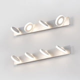 Modern Minimalist LED Vanity Light Wall Sconce - Rectangle, Round, and Square Iron & Acrylic for Bathroom