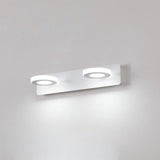 Modern Minimalist LED Vanity Light Wall Sconce - Rectangle, Round, and Square Iron & Acrylic for Bathroom