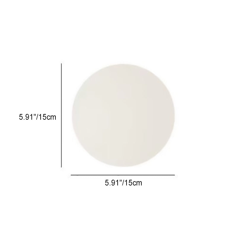 Sleek Modern Minimalist Orb Glass 1-Light Wall Sconce for Living Room