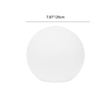 Modern Minimalist Solar Globe LED Outdoor Lawn Light - Waterproof Plastic PE Landscape Garden Lamp