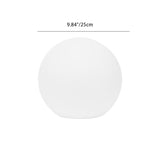 Modern Minimalist Solar Globe LED Outdoor Lawn Light - Waterproof Plastic PE Landscape Garden Lamp