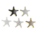 Modern Waterproof Starfish LED Wall Sconce - Die-Cast Aluminum & Acrylic Outdoor Patio Lighting