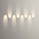 Modern Minimalist Aluminum Bamboo Knot LED Wall Sconce - Waterproof Outdoor Patio Lighting