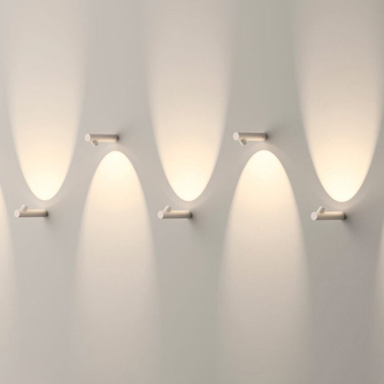 Modern Minimalist Aluminum Bamboo Knot LED Wall Sconce - Waterproof Outdoor Patio Lighting