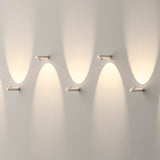 Modern Minimalist Aluminum Bamboo Knot LED Wall Sconce - Waterproof Outdoor Patio Lighting