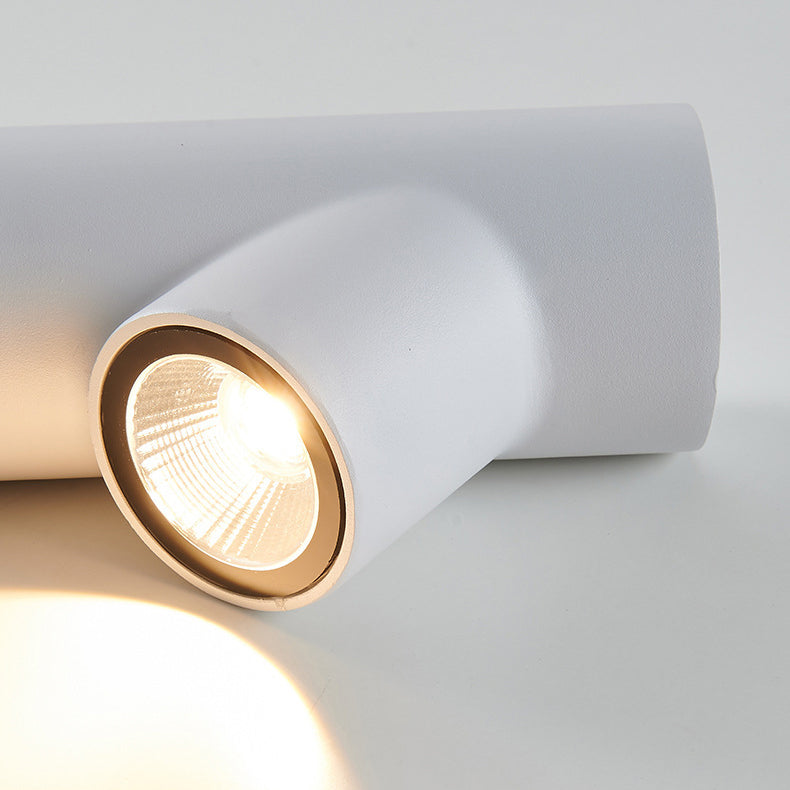 Modern Minimalist Aluminum Bamboo Knot LED Wall Sconce - Waterproof Outdoor Patio Lighting