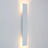 Modern Minimalist Long-Strip LED Wall Sconce – Aluminum & Acrylic, Waterproof Outdoor Patio Lighting
