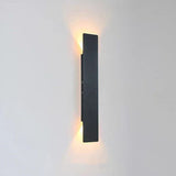 Modern Minimalist Long-Strip LED Wall Sconce – Aluminum & Acrylic, Waterproof Outdoor Patio Lighting