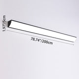 Modern Minimalist Waterproof LED Outdoor Wall Sconce — Rectangular Aluminum & Acrylic, Ideal for Garden