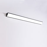 Modern Minimalist Waterproof LED Outdoor Wall Sconce — Rectangular Aluminum & Acrylic, Ideal for Garden