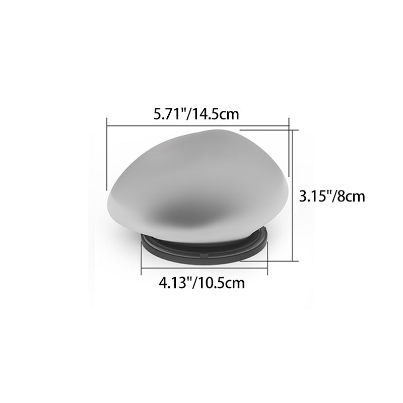 Modern Minimalist Waterproof Solar Pebble LED Outdoor Light for Garden Landscape Lighting