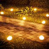 Modern Minimalist Waterproof Solar Pebble LED Outdoor Light for Garden Landscape Lighting