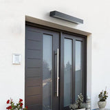 Sleek Modern Minimalist Rectangular LED Bar Wall Sconce – Waterproof Aluminum Garden Light