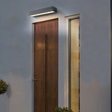 Sleek Modern Minimalist Rectangular LED Bar Wall Sconce – Waterproof Aluminum Garden Light