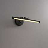 Modern Copper Minimalist LED Wall Sconce with Acrylic Strip – Sleek Vanity Light for Bathroom