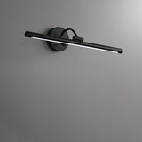 Modern Copper Minimalist LED Wall Sconce with Acrylic Strip – Sleek Vanity Light for Bathroom