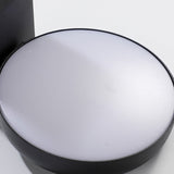 Modern Minimalist Waterproof Rotatable LED Wall Sconce Lamp – Aluminum & PC, Square or Round, for Outdoor Patio